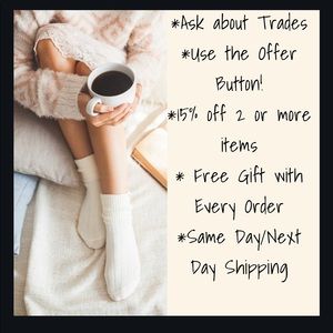 Deals for shopping at my closet!